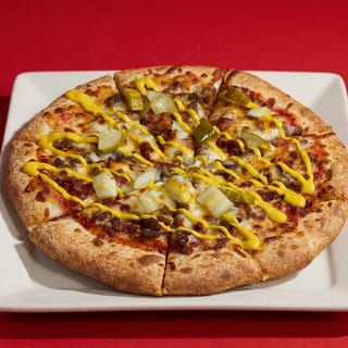 Bacon Cheeseburger Pizza